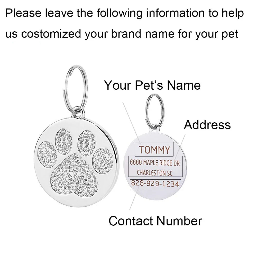 Custom Engraved Pet ID Tags & Collars